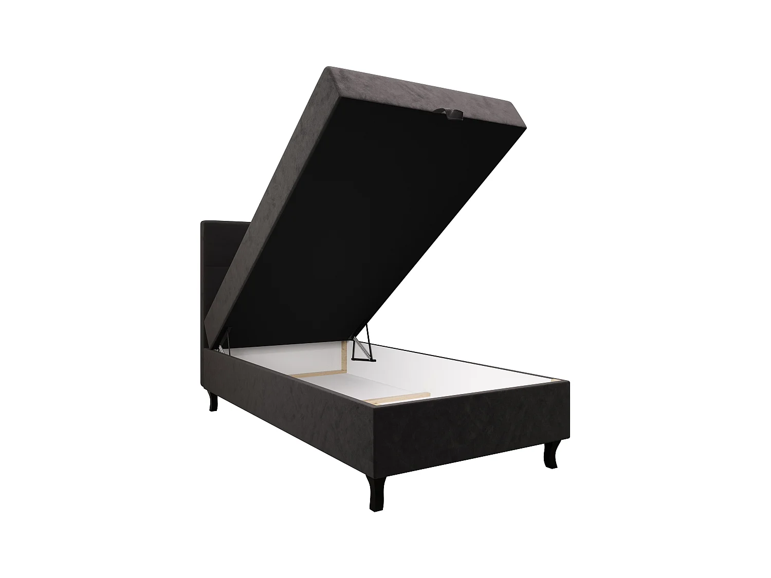 Boxspringbett LIMBA 100x200 Monolith 92