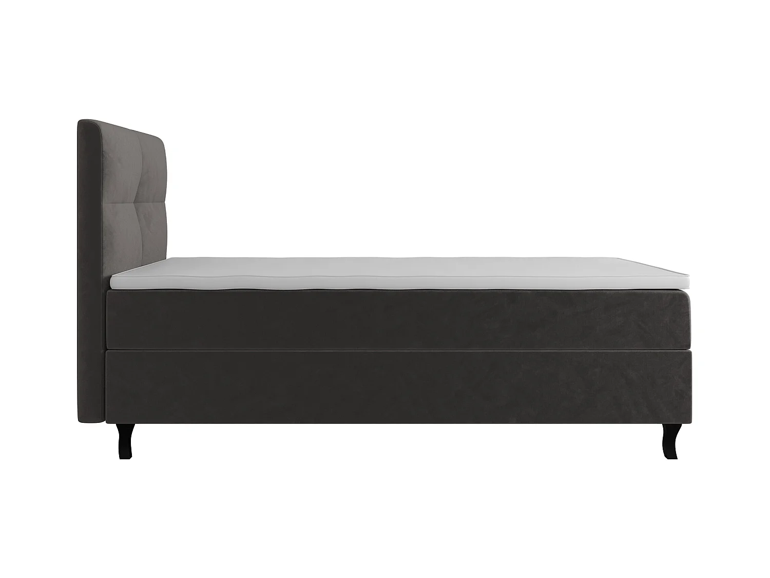 Boxspringbett LIMBA 100x200 Monolith 92