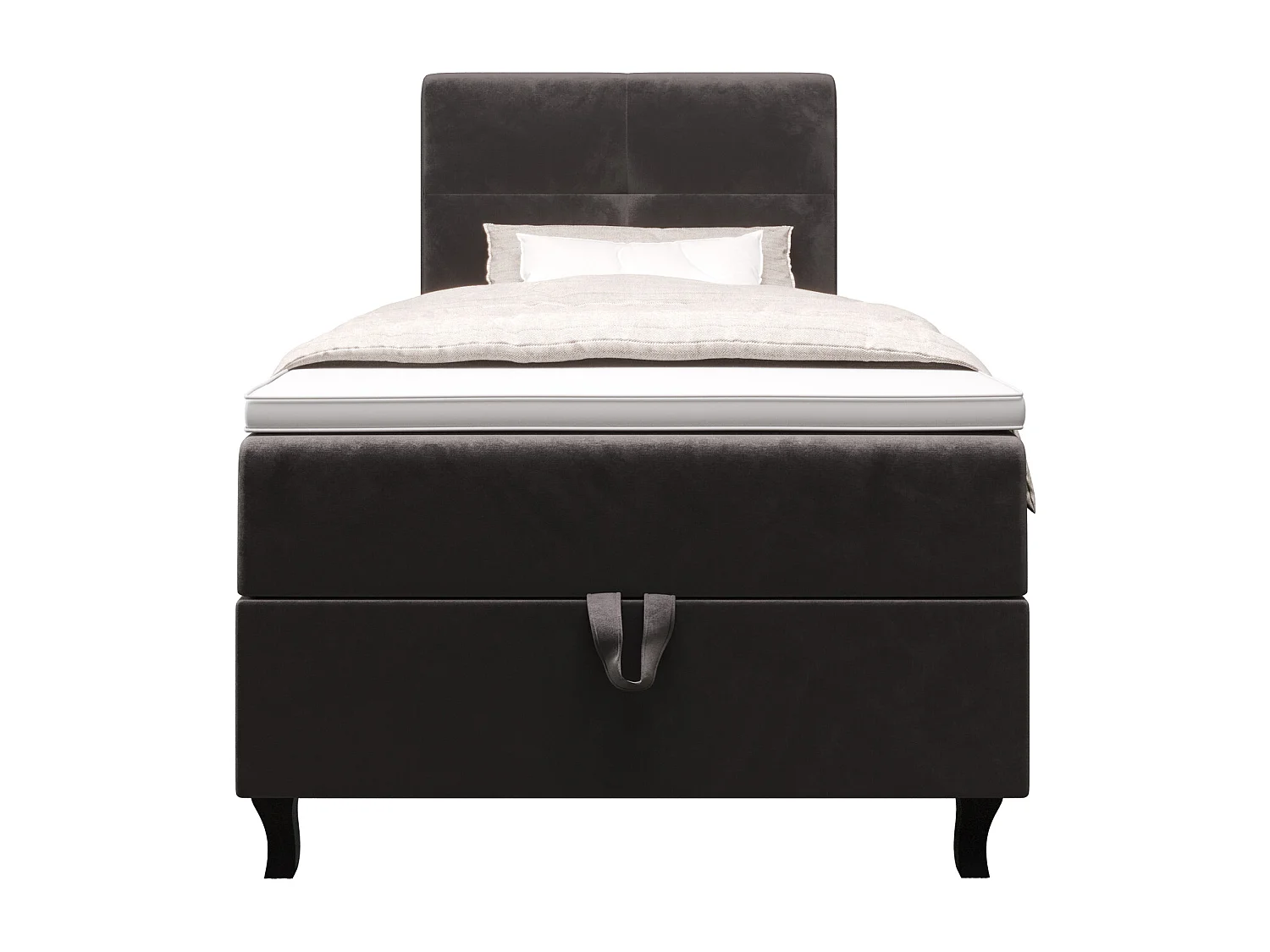 Boxspringbett LIMBA 100x200 Monolith 92