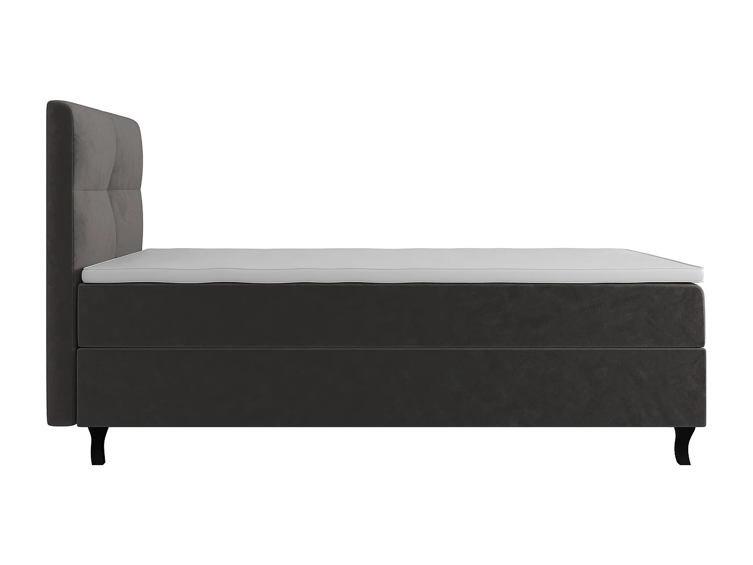 Boxspringbett LIMBA 100x200 Monolith 92