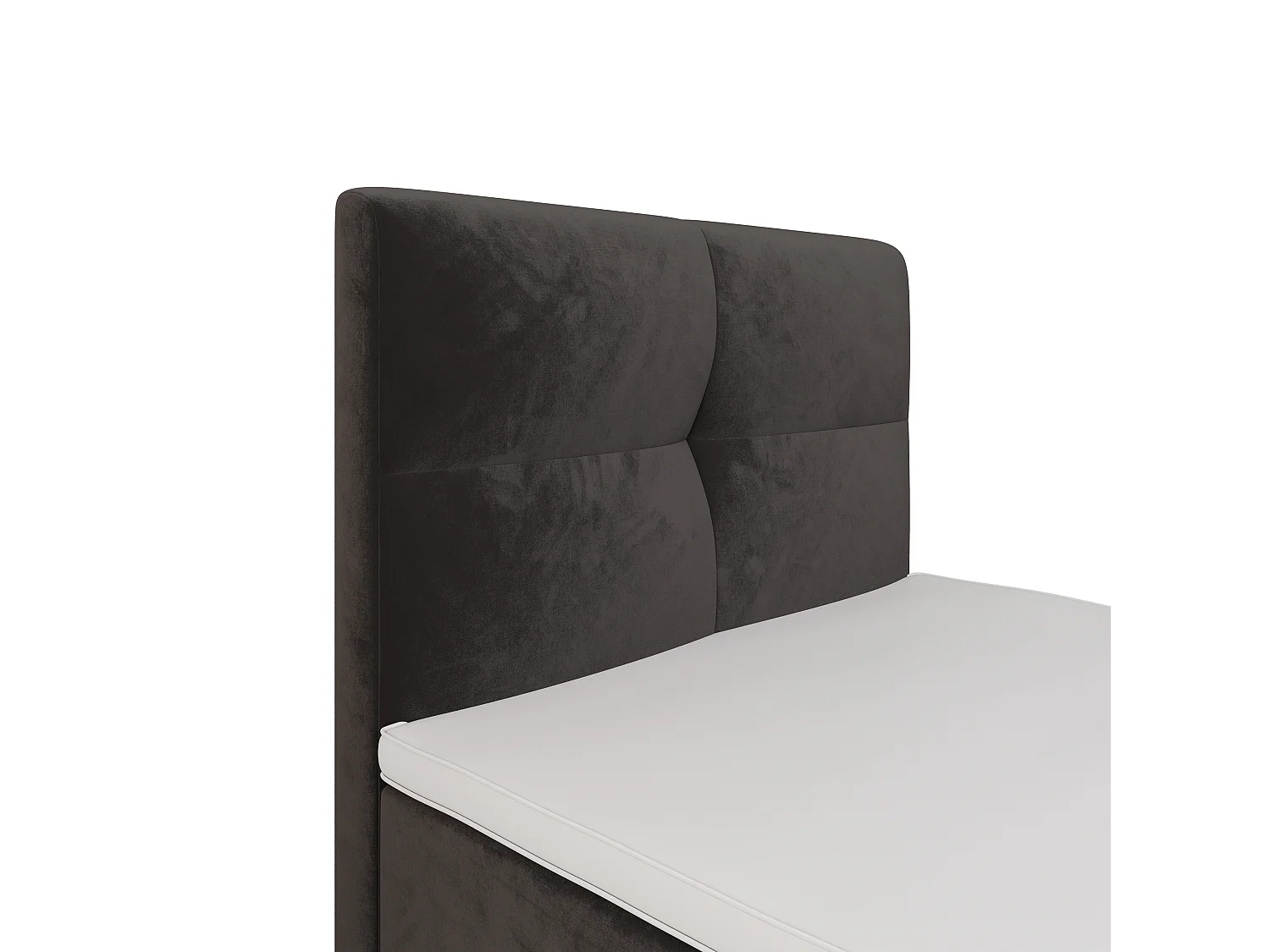 Boxspringbett LIMBA 100x200 Monolith 92