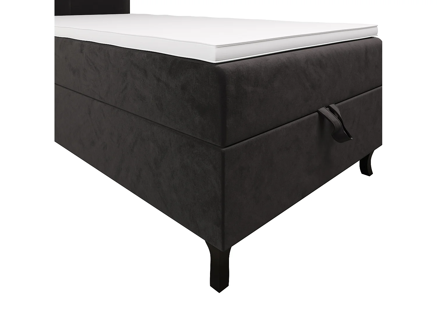 Boxspringbett LIMBA 100x200 Monolith 92