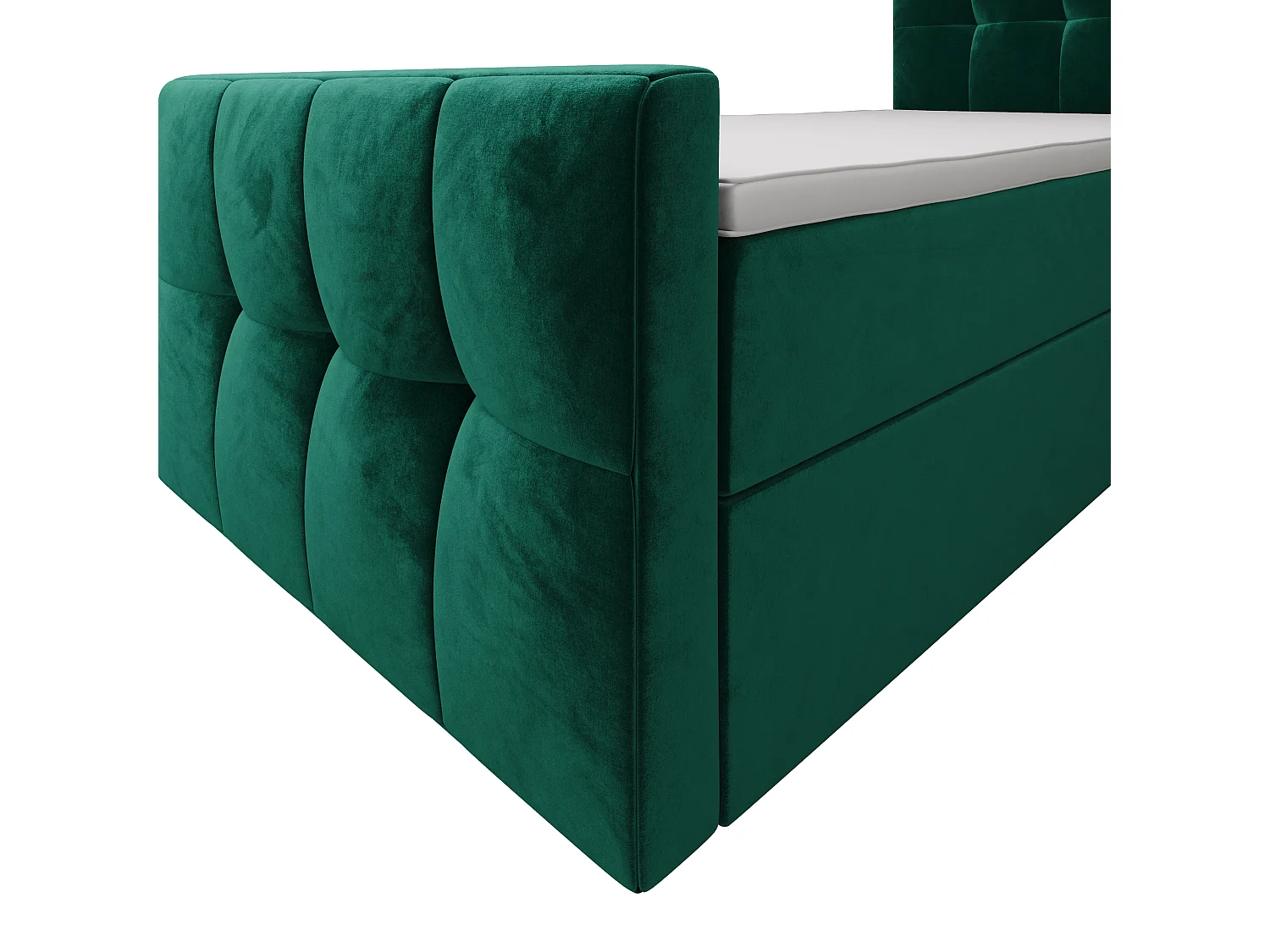 Boxspringbett MANHATAN 90x200 Monolith 37