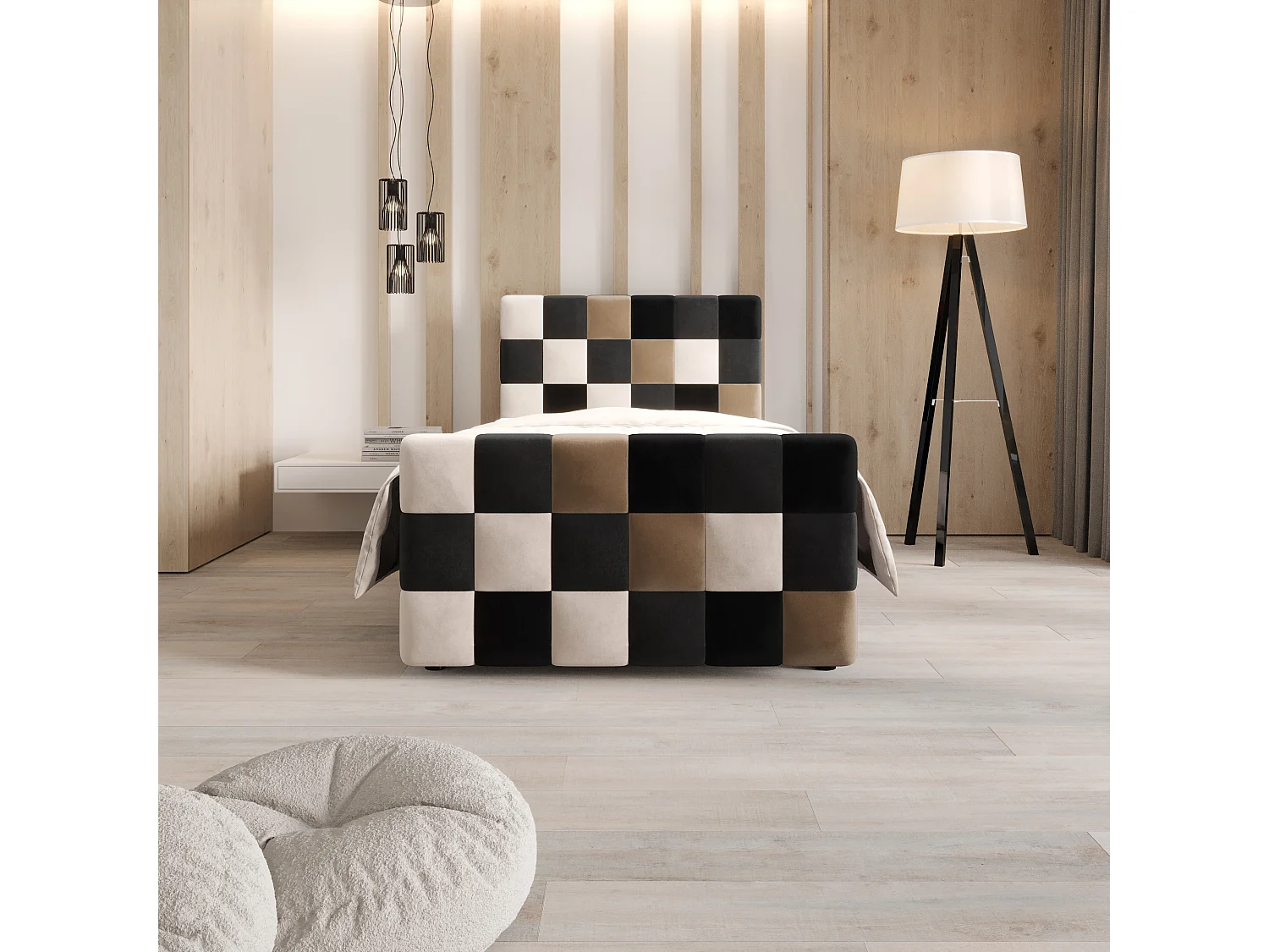 Boxspringbett LEMON Plus 90x200 Itaka Black