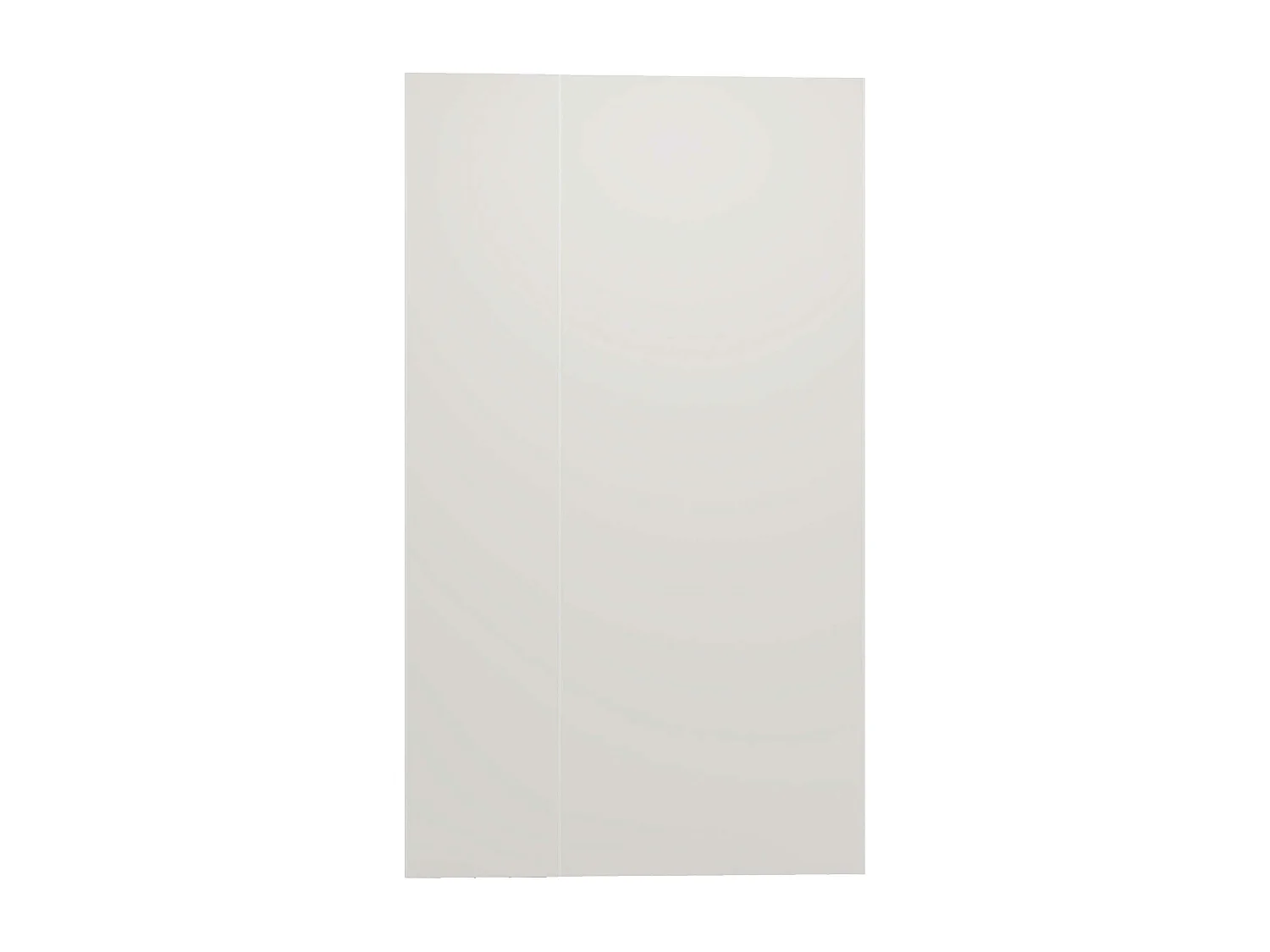 AICA Lot de 2 panneaux muraux de douche Ivoire en aluminium avec 3 profilés — L40xL120xH210 cm ,protection murale,antimoisissure,facile à installer