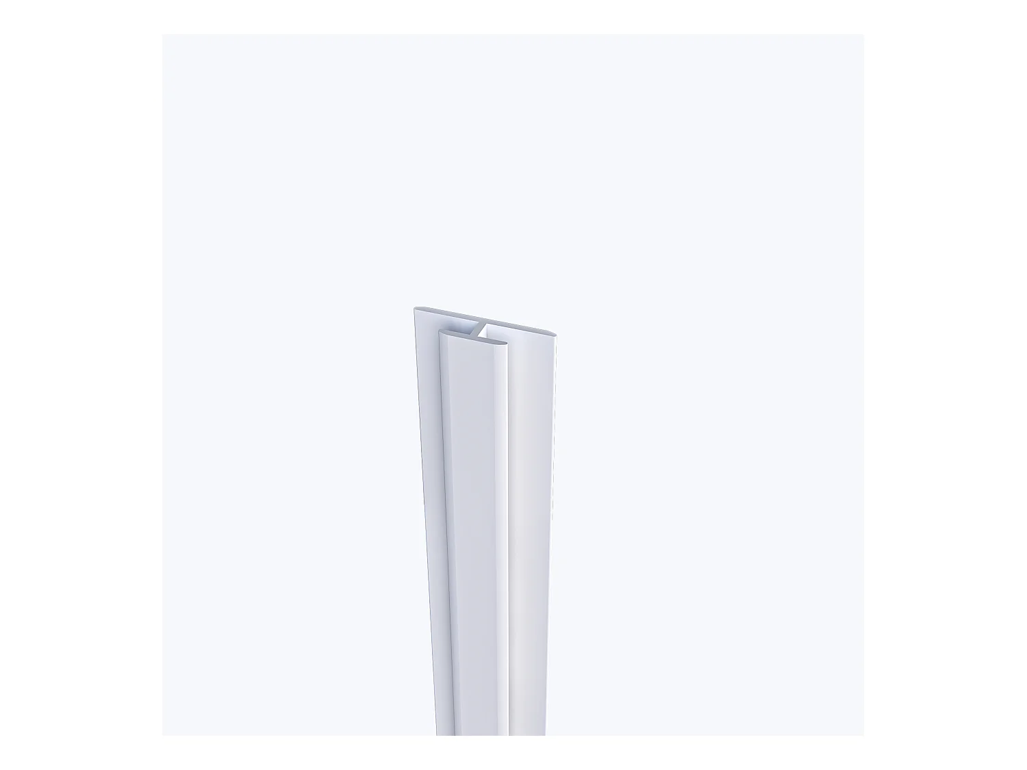 AICA Lot de 2 panneaux muraux de douche Blanc en aluminium avec 1 profilés — L80xL90xH210 cm ,protection murale, antimoisissure,facile à installer