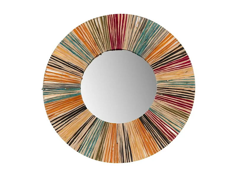 Miroir Multicolor rond