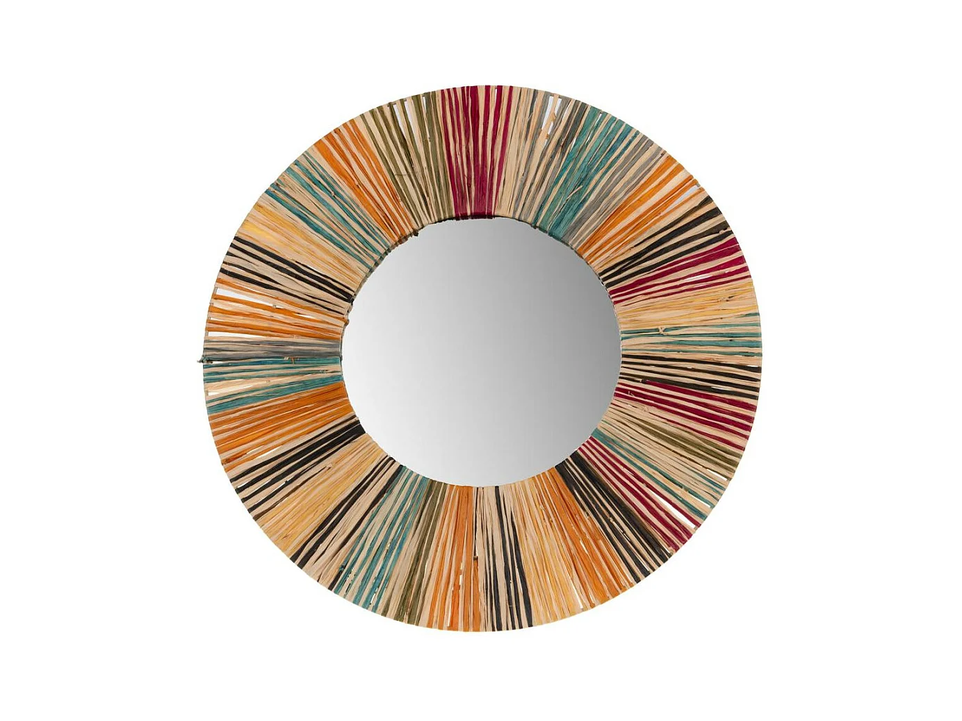 Miroir Multicolor rond