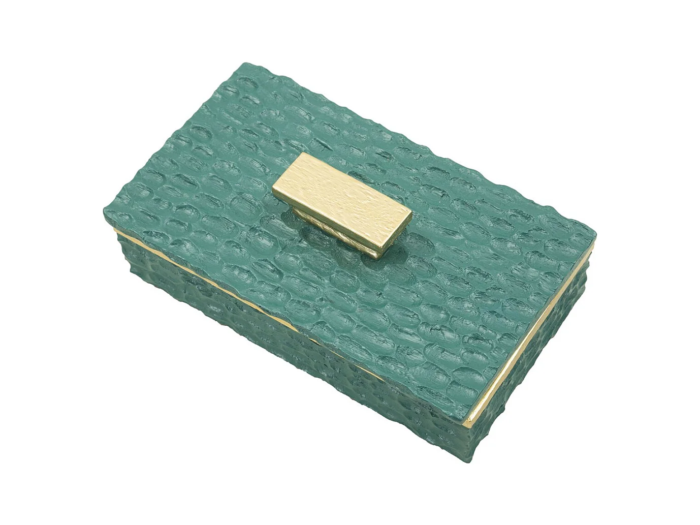 Bougeoir MF735, Vert, 6,4x18,8x10,8 cm, Epikasa