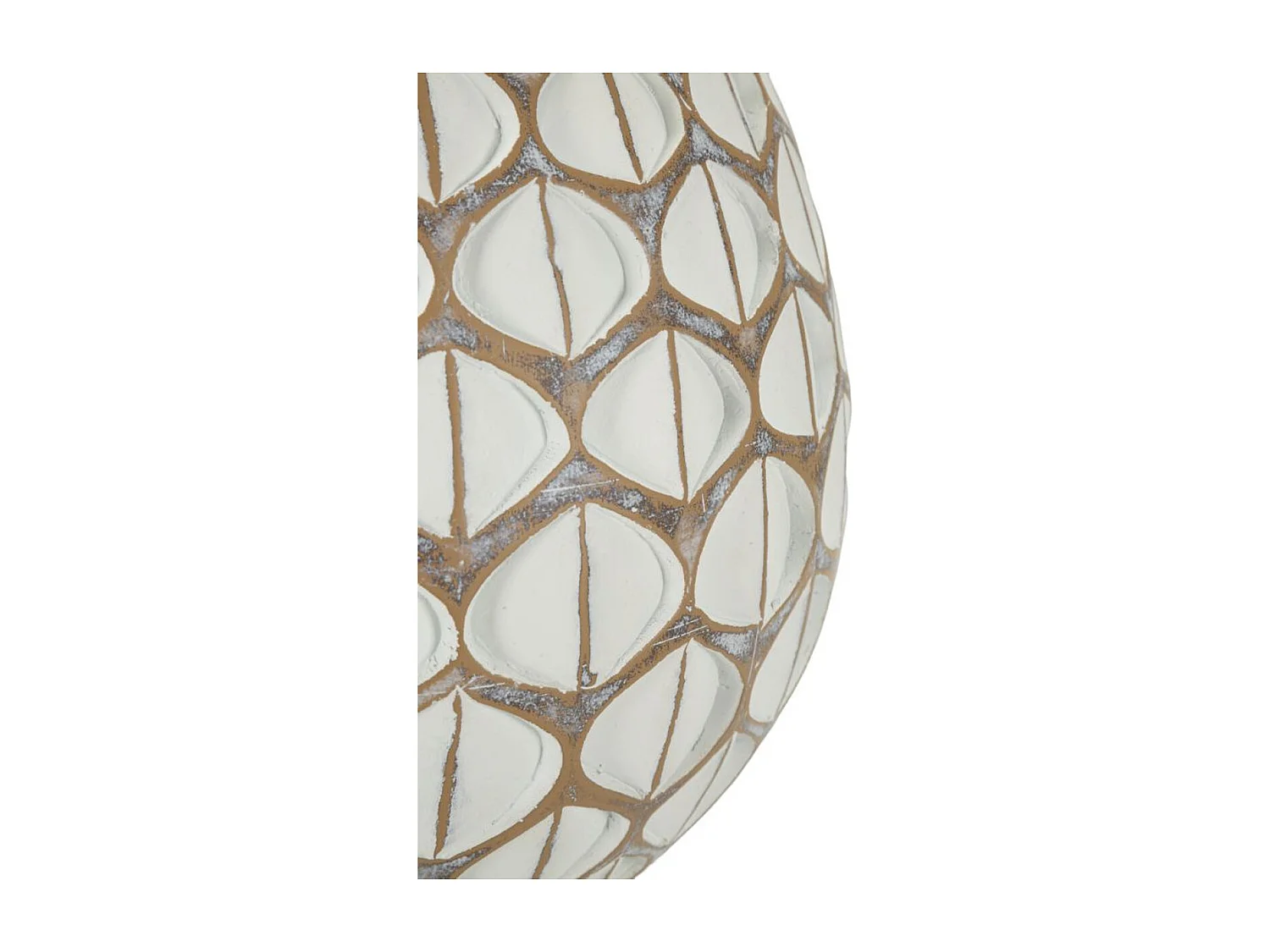 Wazon Dekoracyjny Stambuł, Biały, 27x27x27 cm, Seven Design