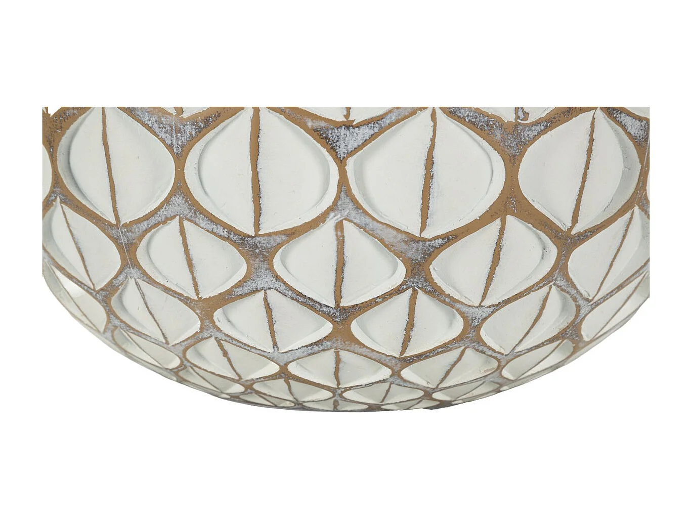 Wazon Dekoracyjny Stambuł, Biały, 27x27x27 cm, Seven Design