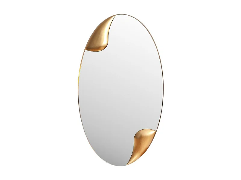 Miroir Dundee doré H120 cm