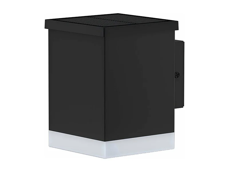 Applique murale solaire SUNBOX Noir Aluminium H11,5cm