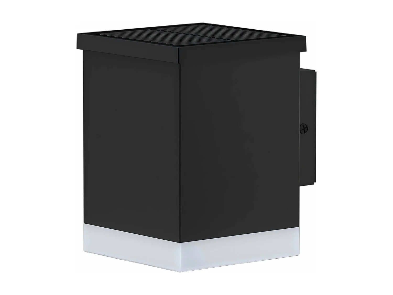 Applique murale solaire SUNBOX Noir Aluminium H11,5cm