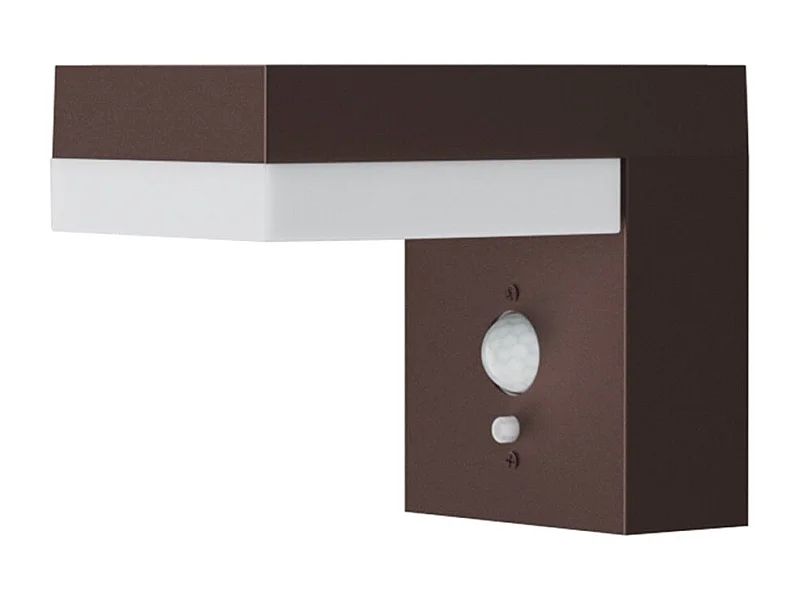 Applique murale solaire CENOVA Marron Aluminium H12,5cm
