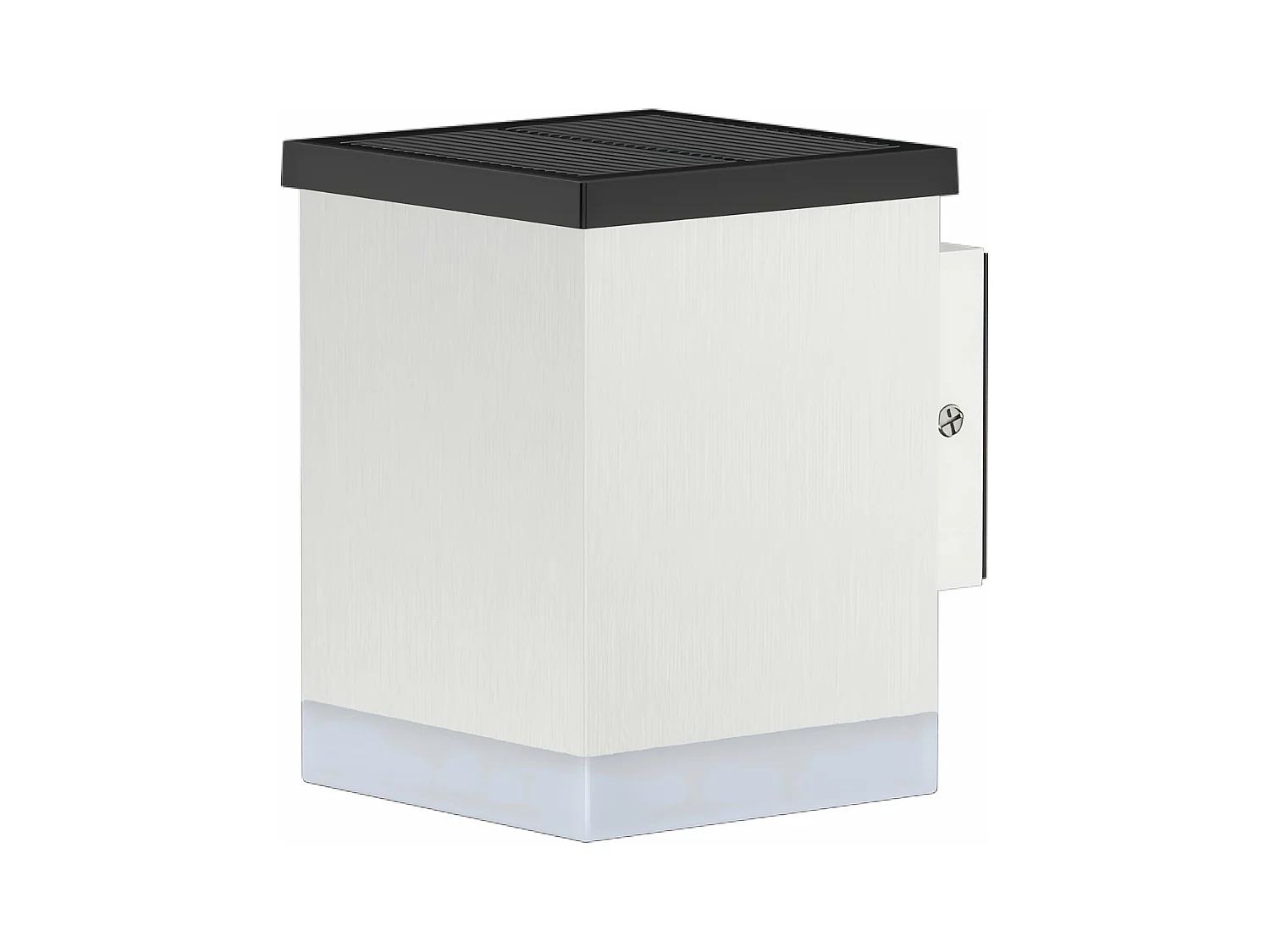 Applique murale solaire SUNBOX Blanc Aluminium H11,5cm