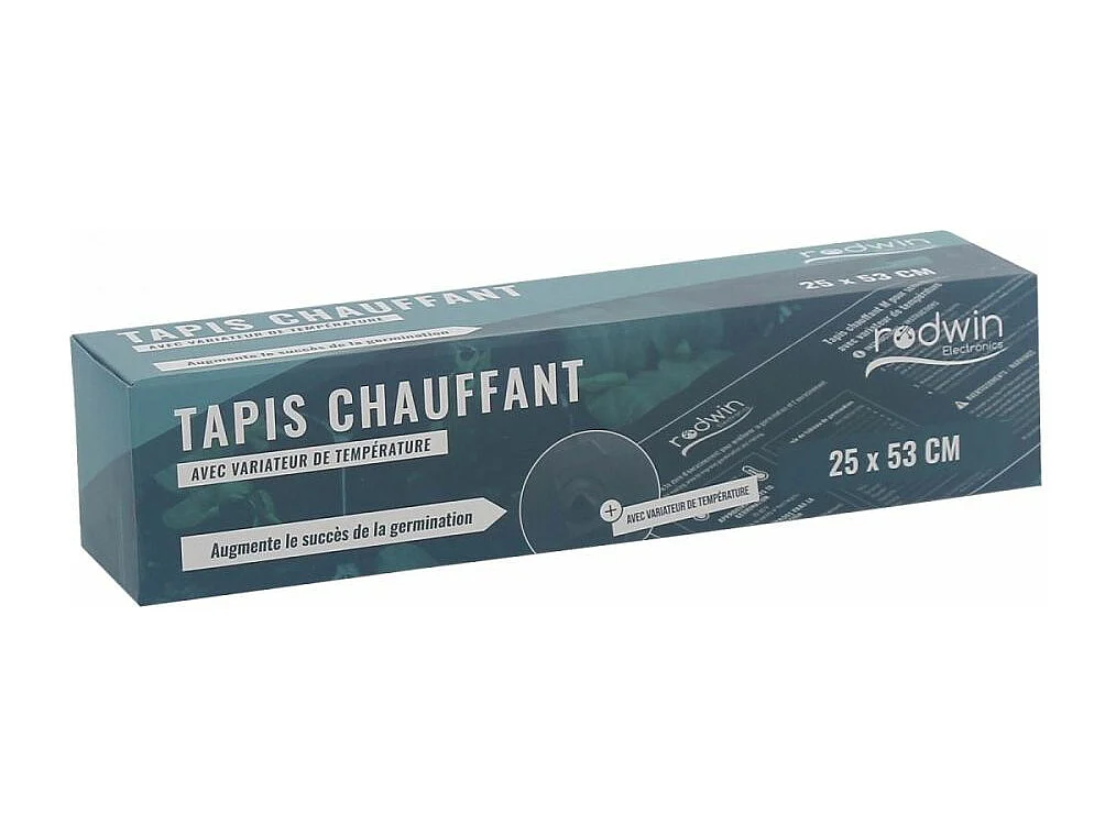Tapis chauffant 20W avec variateur