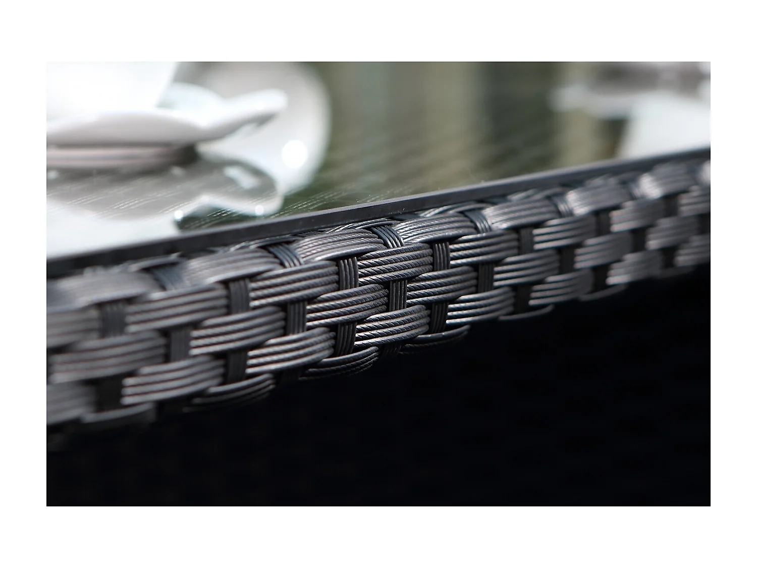 Miami 6 noir-gris + housse de protection MIAMI