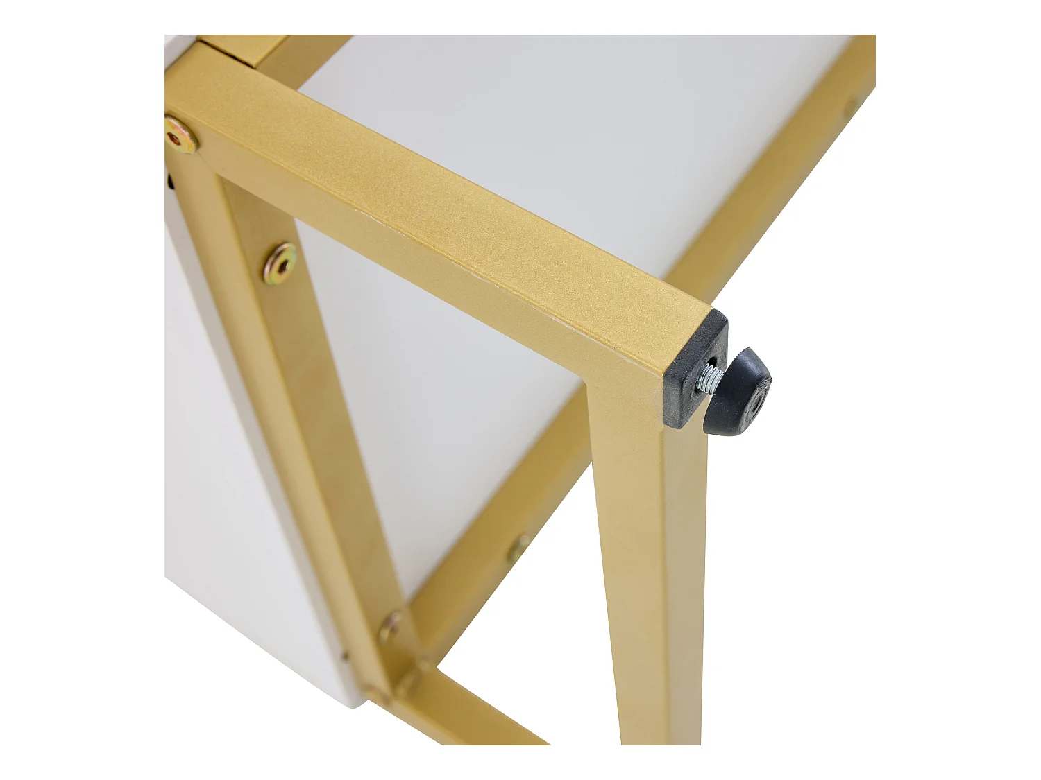 Móvel para sapatos moderno 75x37x105 cm - pés em metal - móvel de armazenamento - com 2 portas - branco