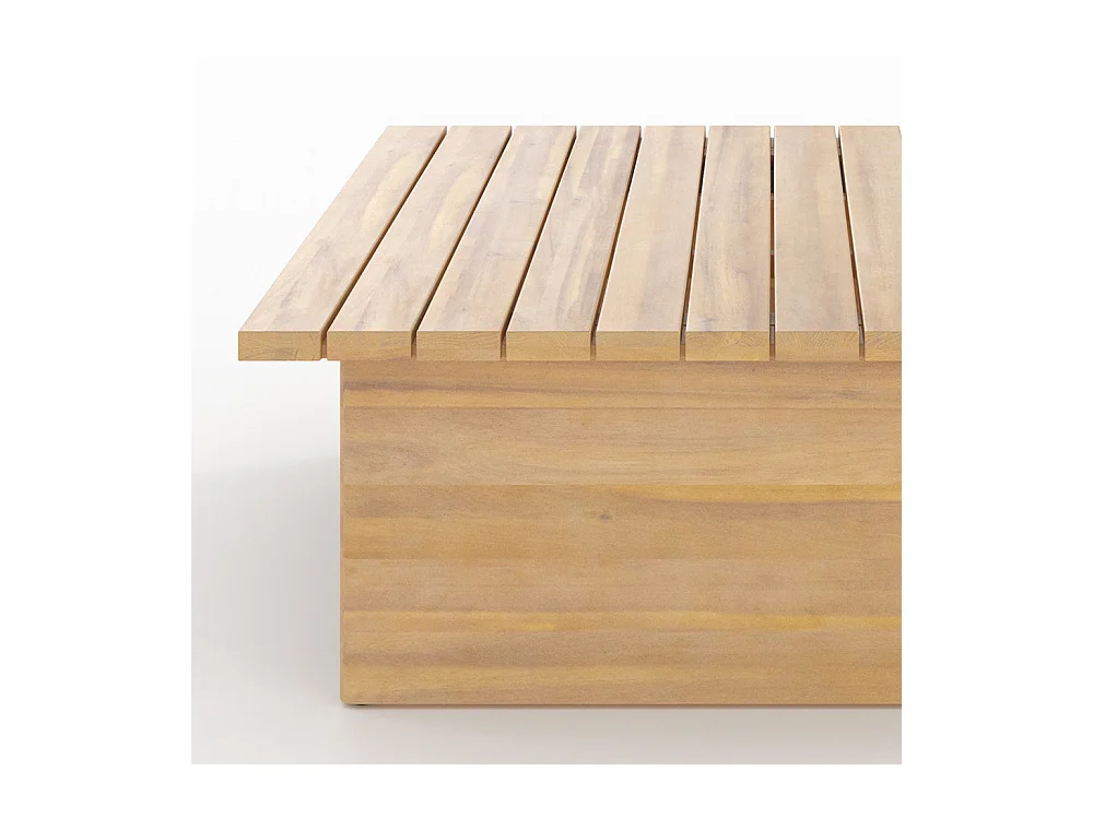 Table basse de jardin en bois d'acacia - Seya