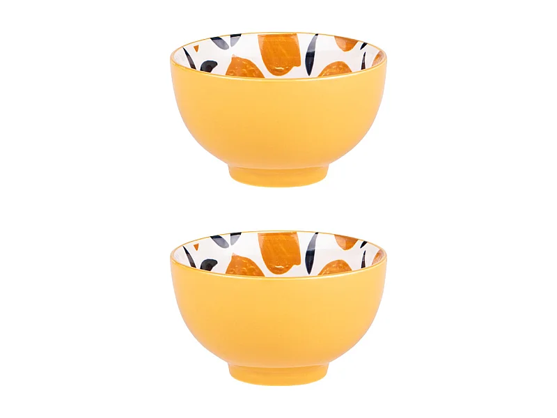 Coffret de 2 bols Sicilia 13 cm