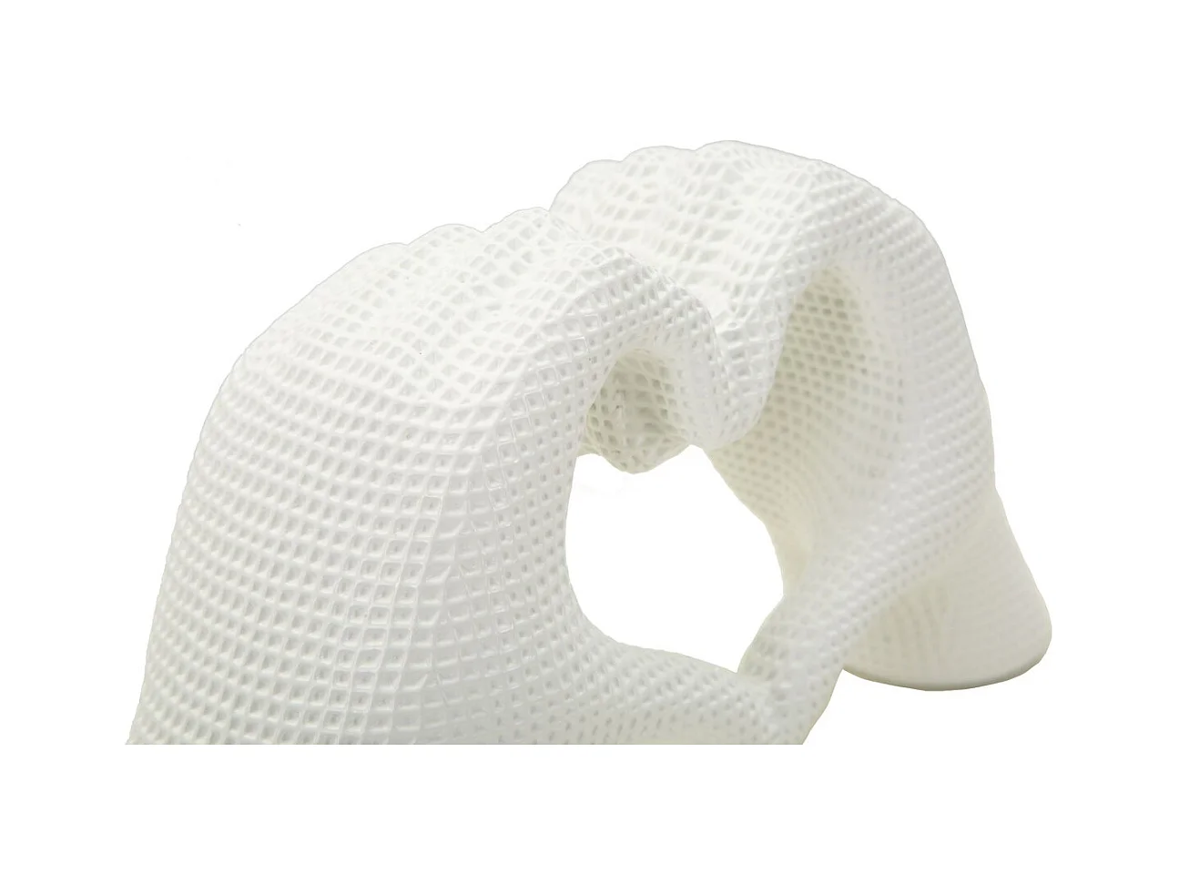 Sculpture Mains, Blanc, 13,5x25x7,5 cm, Seven Design