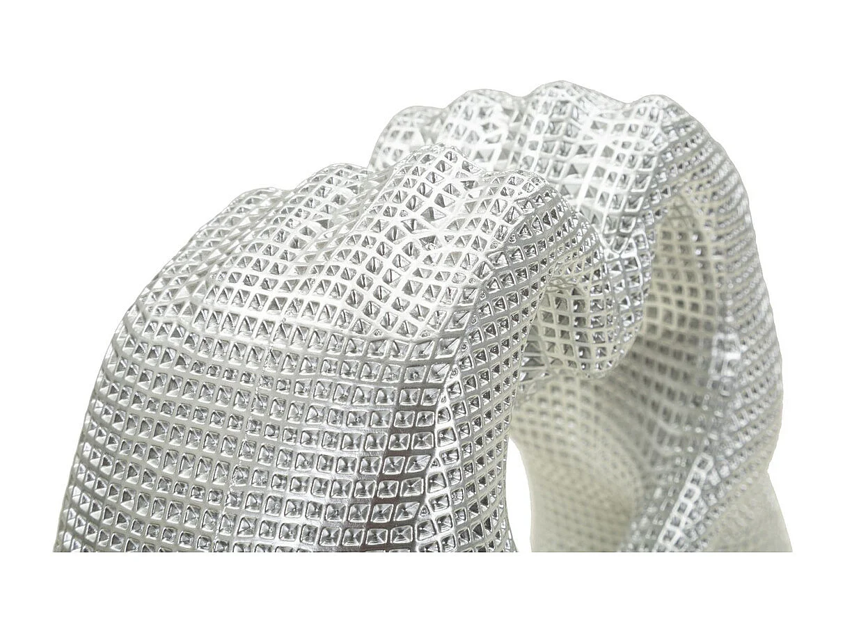 Rzeźba Mani, Srebrny, 13,5x25x7,5 cm, Seven Design