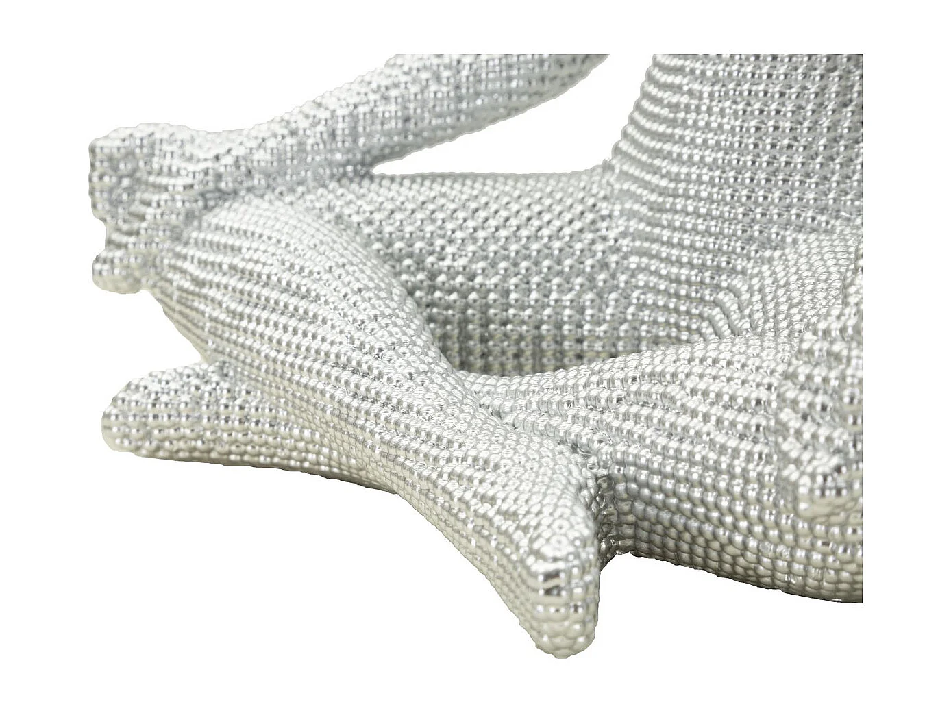 Escultura Ioga, Branco, 23x20,5x15,5 cm, Seven Design