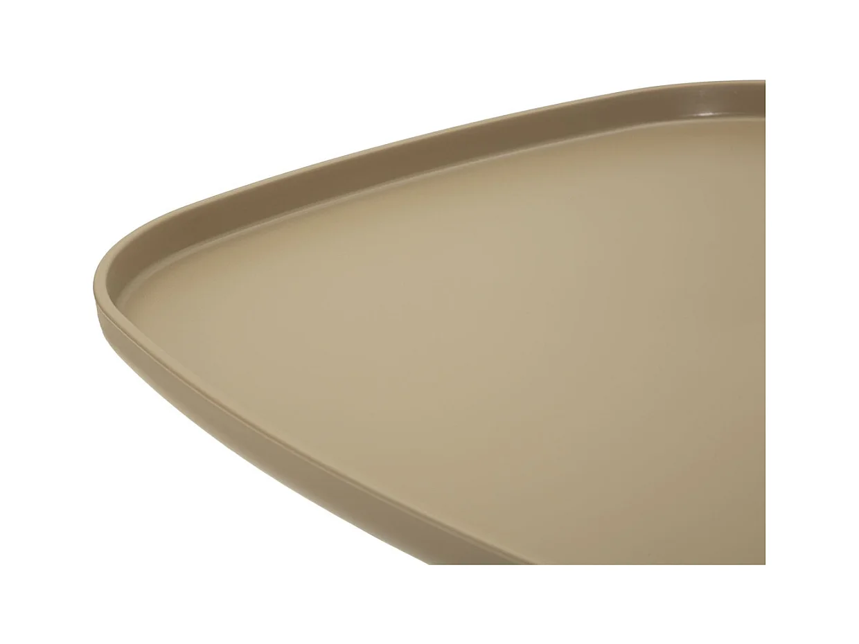 Mesa de Centro MF711, Cinzento, 50x48x48 cm, Epikasa