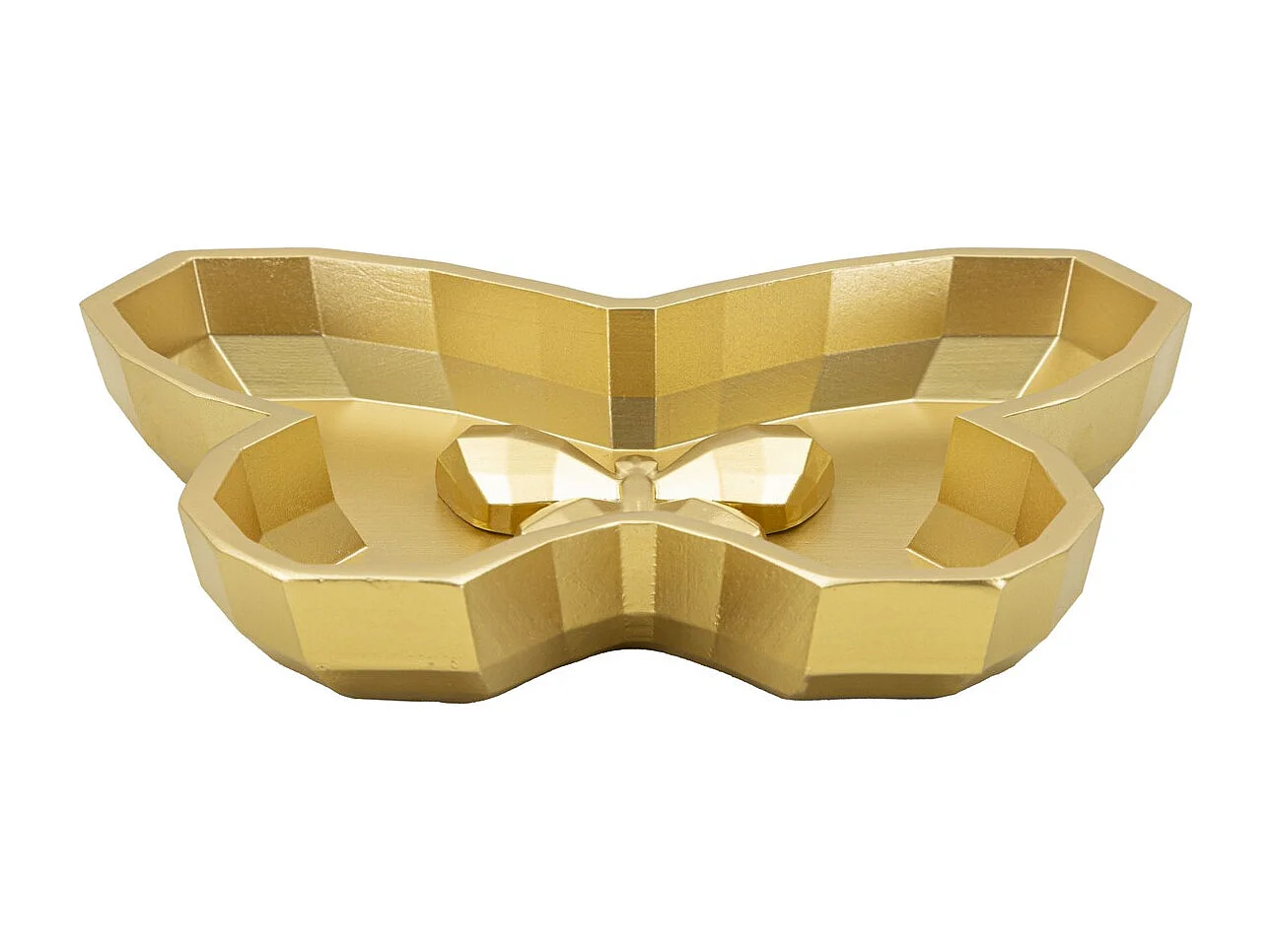 Plateau Papillon, Or, 3x20,5x17,5 cm, Seven Design