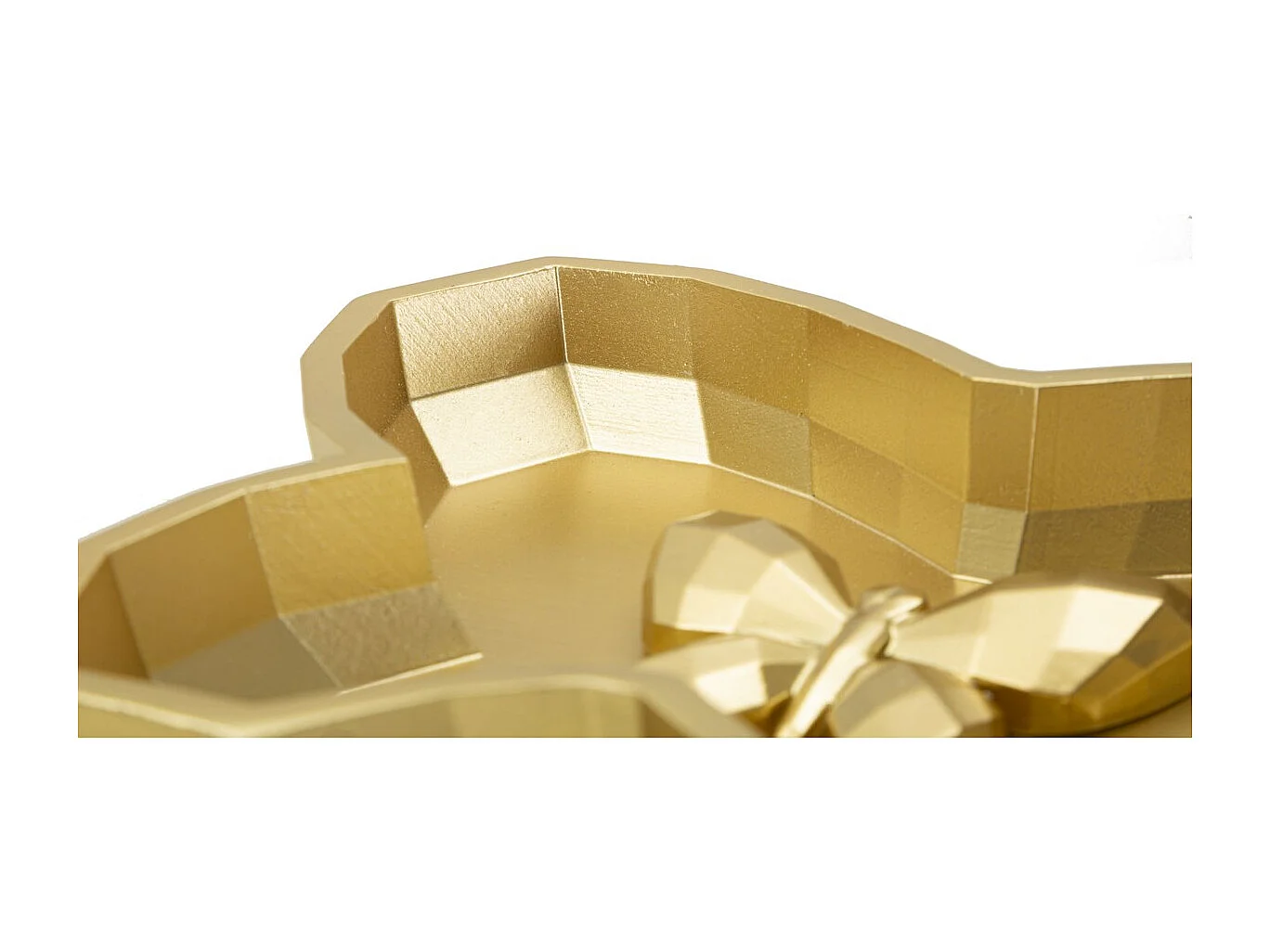 Plateau Papillon, Or, 3x20,5x17,5 cm, Seven Design