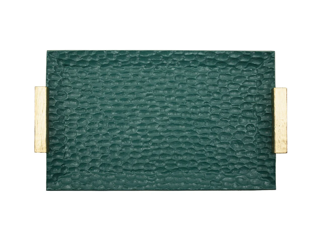 Plateau MF724, Vert, 3x34x19,5 cm, Seven Design