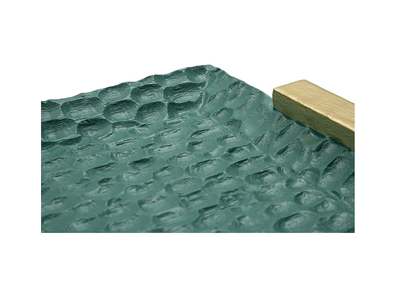 Plateau MF724, Vert, 3x34x19,5 cm, Seven Design