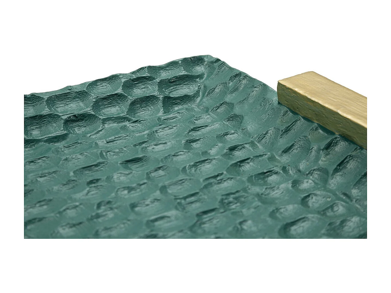 Plateau MF724, Vert, 3x34x19,5 cm, Seven Design