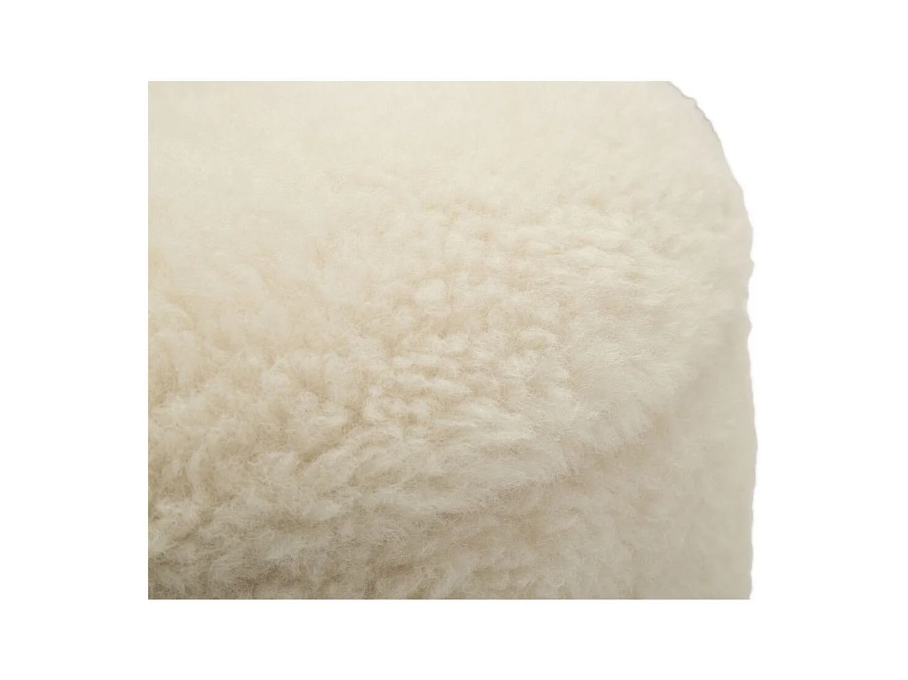 Pouf MF720, Beige, 47x40x40 cm, Epikasa