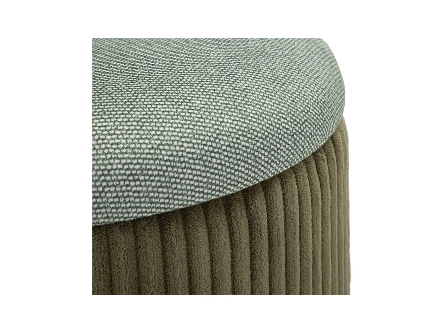 Pouf MF719, Verde, 38x38x38 cm, Seven Design