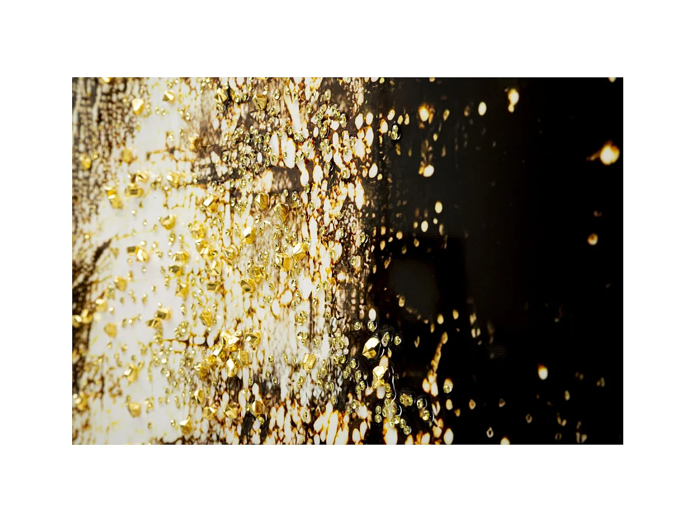 Impression sur Toile Visage, Multicouleur, 102x52x4 cm, Seven Design