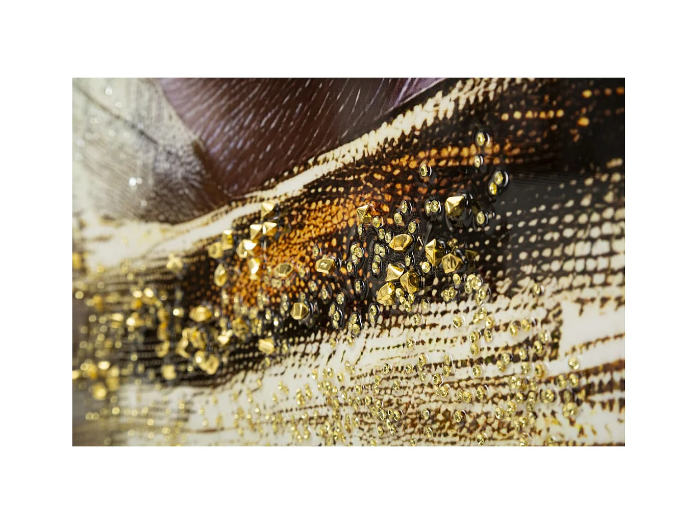 Impressão em Tela Rosto, Multicolorido, 102x52x4 cm, Epikasa