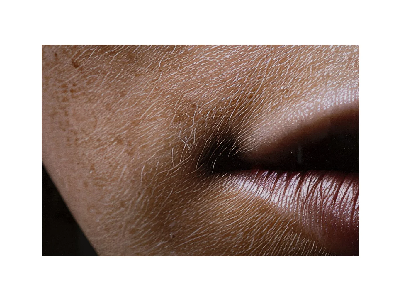 Wydruk na Płótnie Twarz, Wielokolorowy, 102x52x4 cm, Epikasa