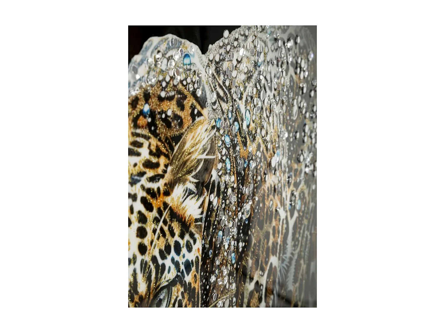 Wydruk na Płótnie Leopardo 1, Wielokolorowy, 82x82x4 cm, Seven Design