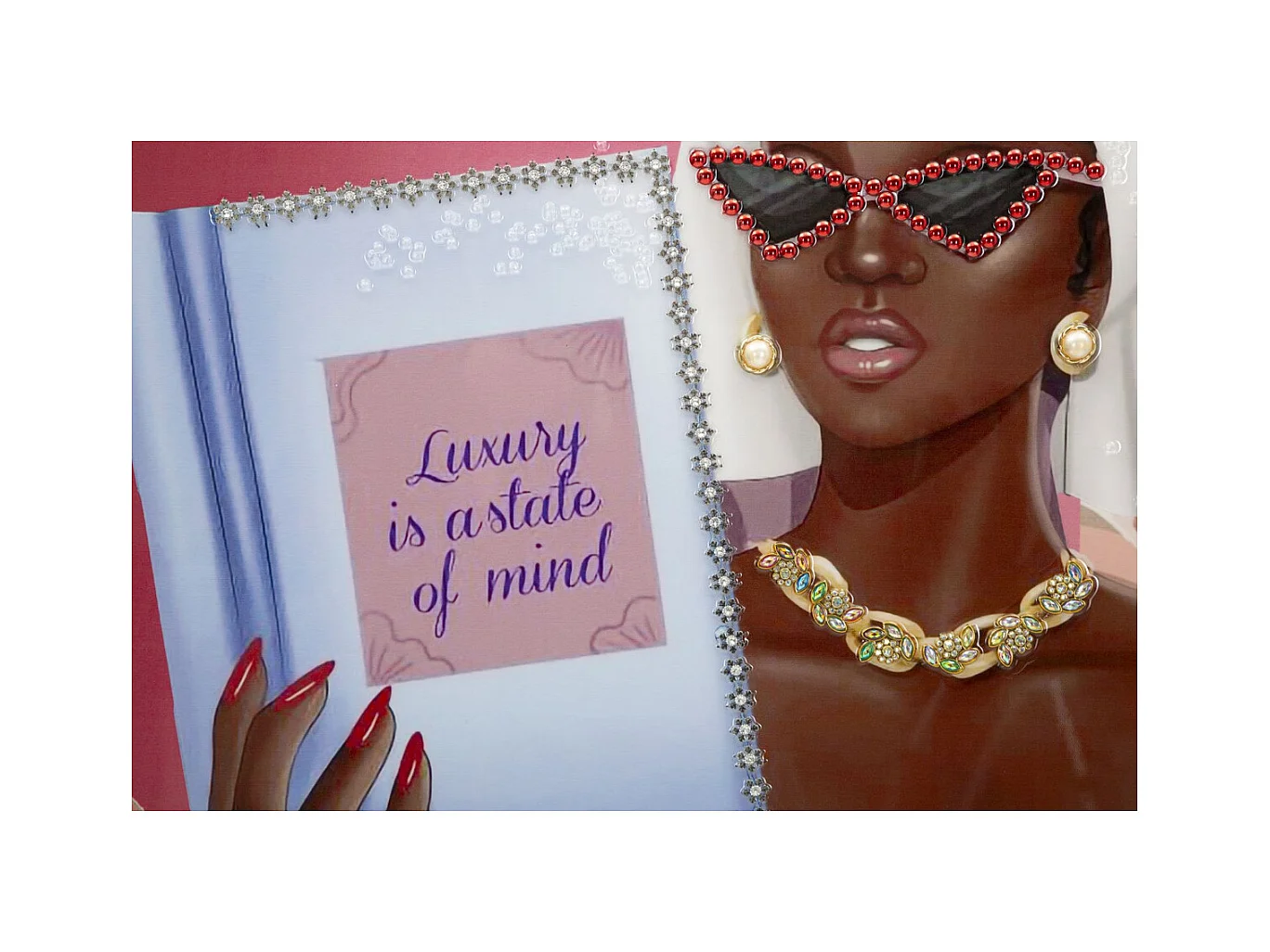 Impression sur Toile Relax, Multicouleur, 82x82x4 cm, Epikasa