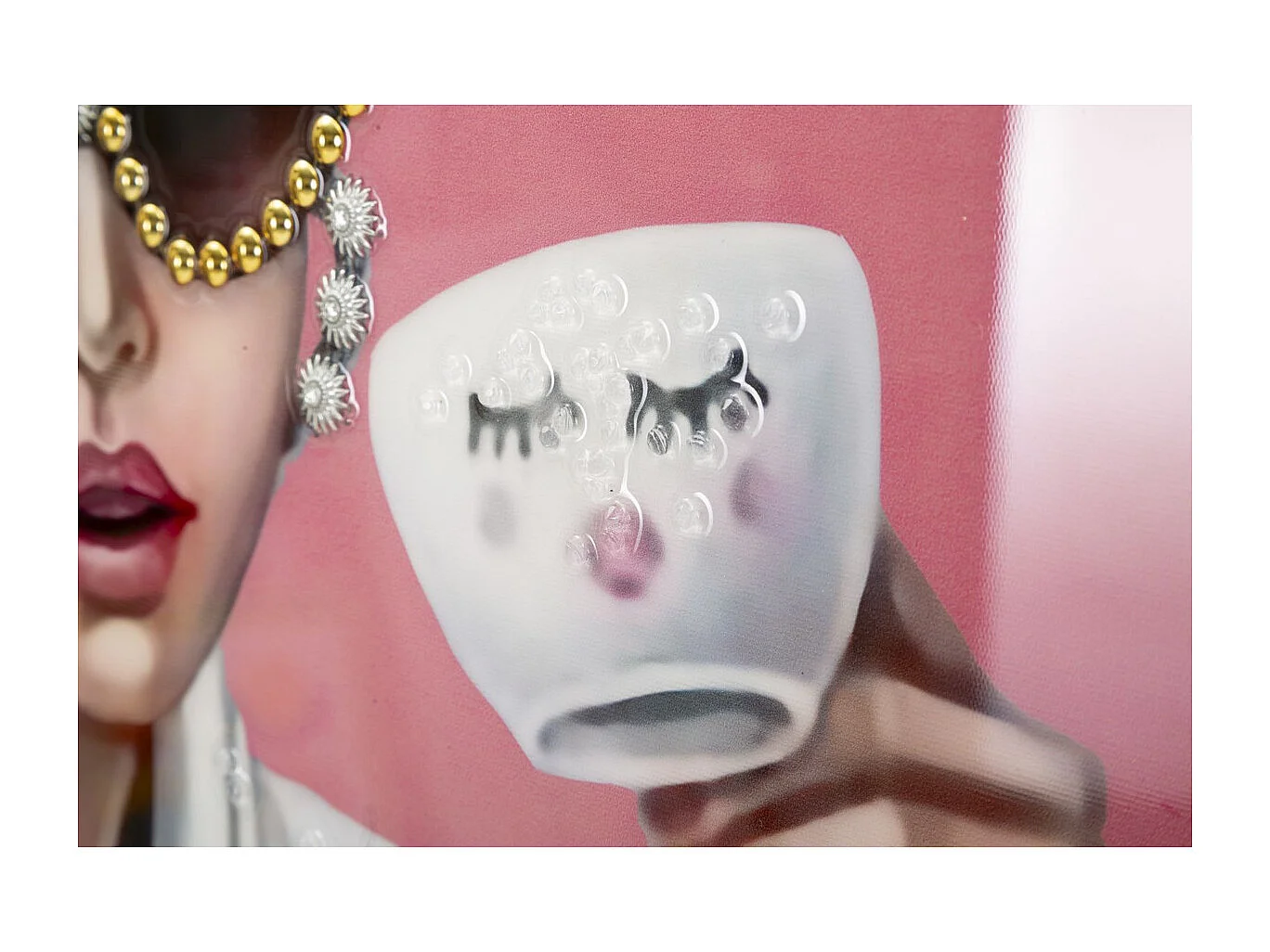 Wydruk na Płótnie Relaks, Wielokolorowy, 82x82x4 cm, Seven Design