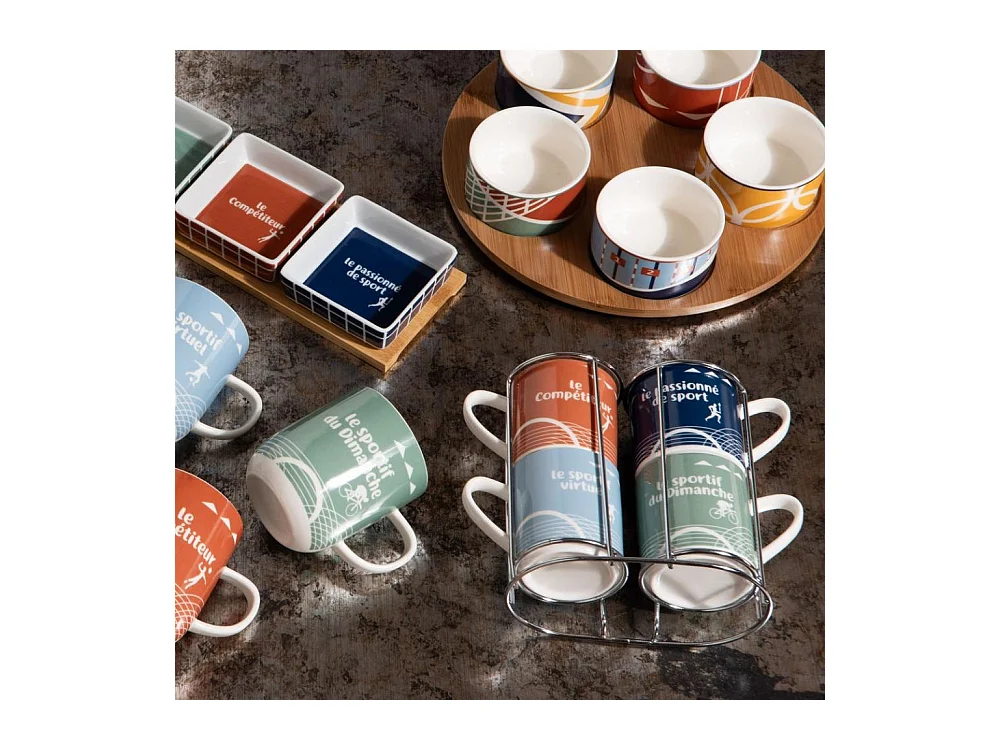 Coffret de 4 tasses Joe