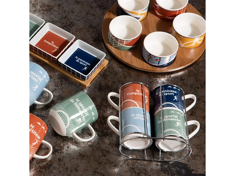 Coffret de 4 tasses Joe