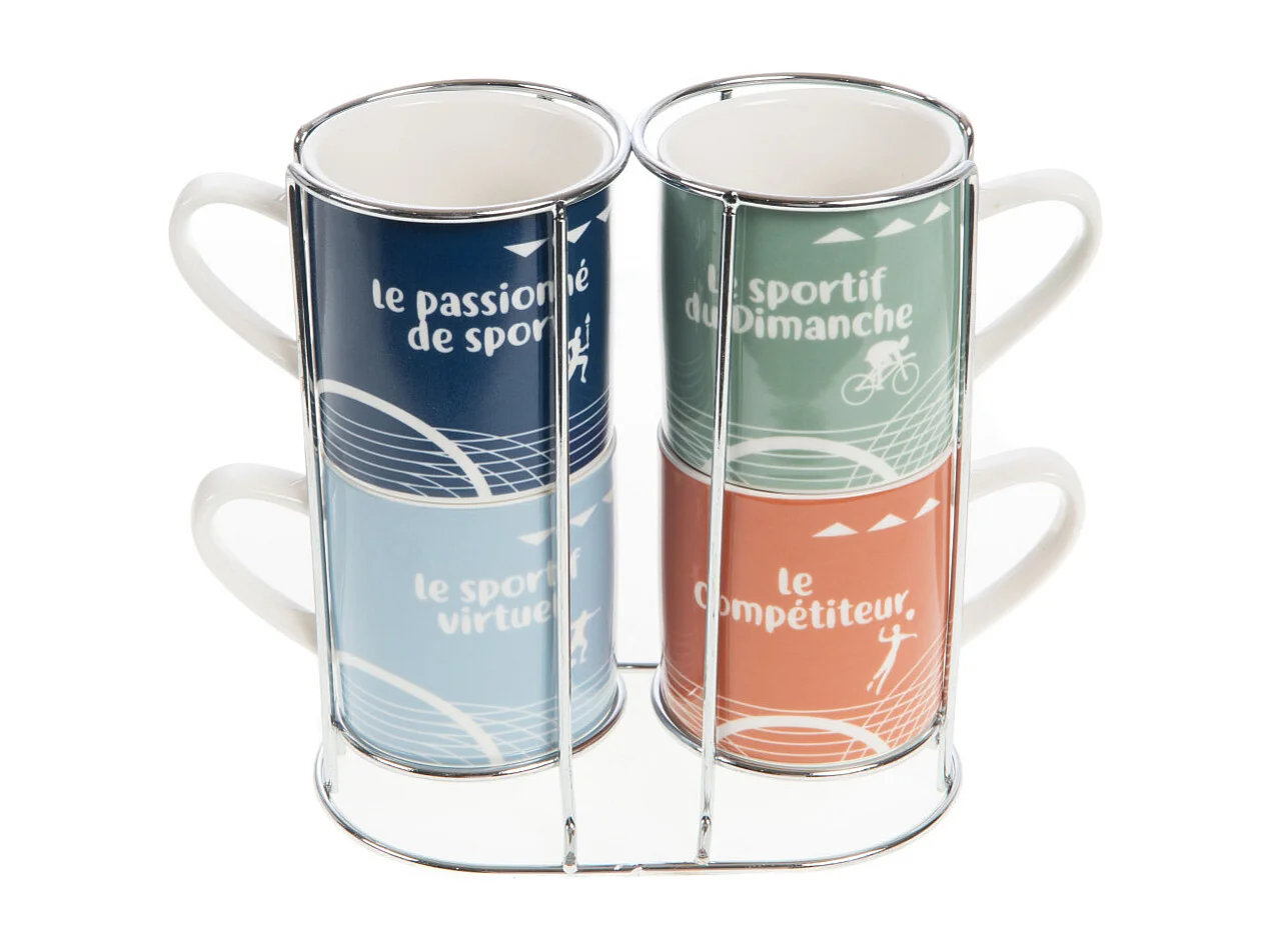 Coffret de 4 tasses Joe