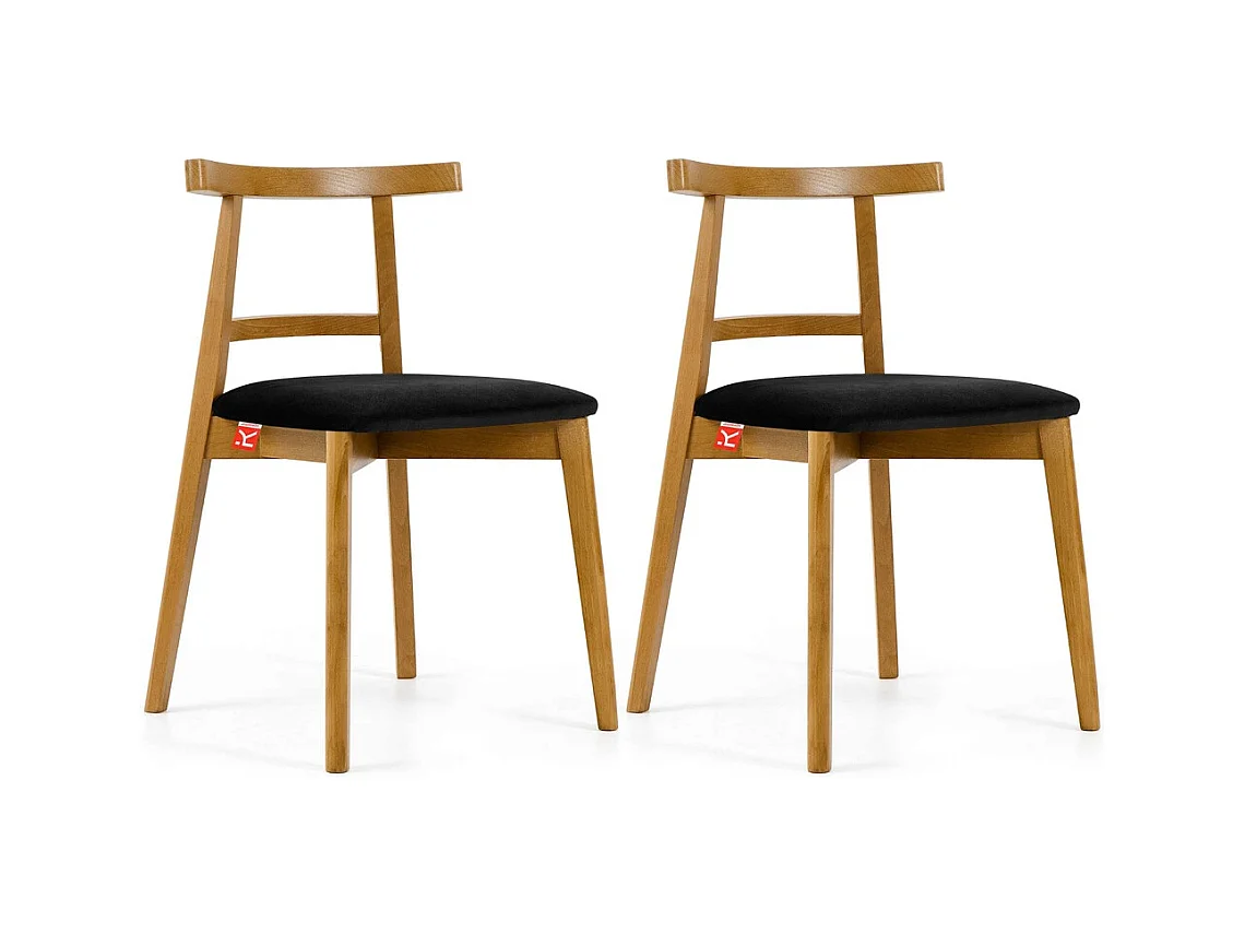 Chaises capitonnées VINIS (lot de 2)