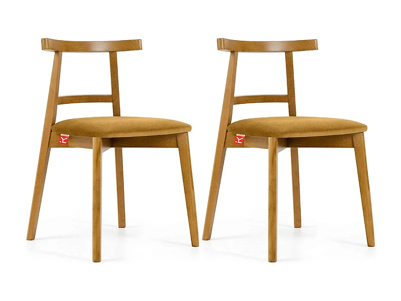 Chaises capitonnées VINIS (lot de 2)