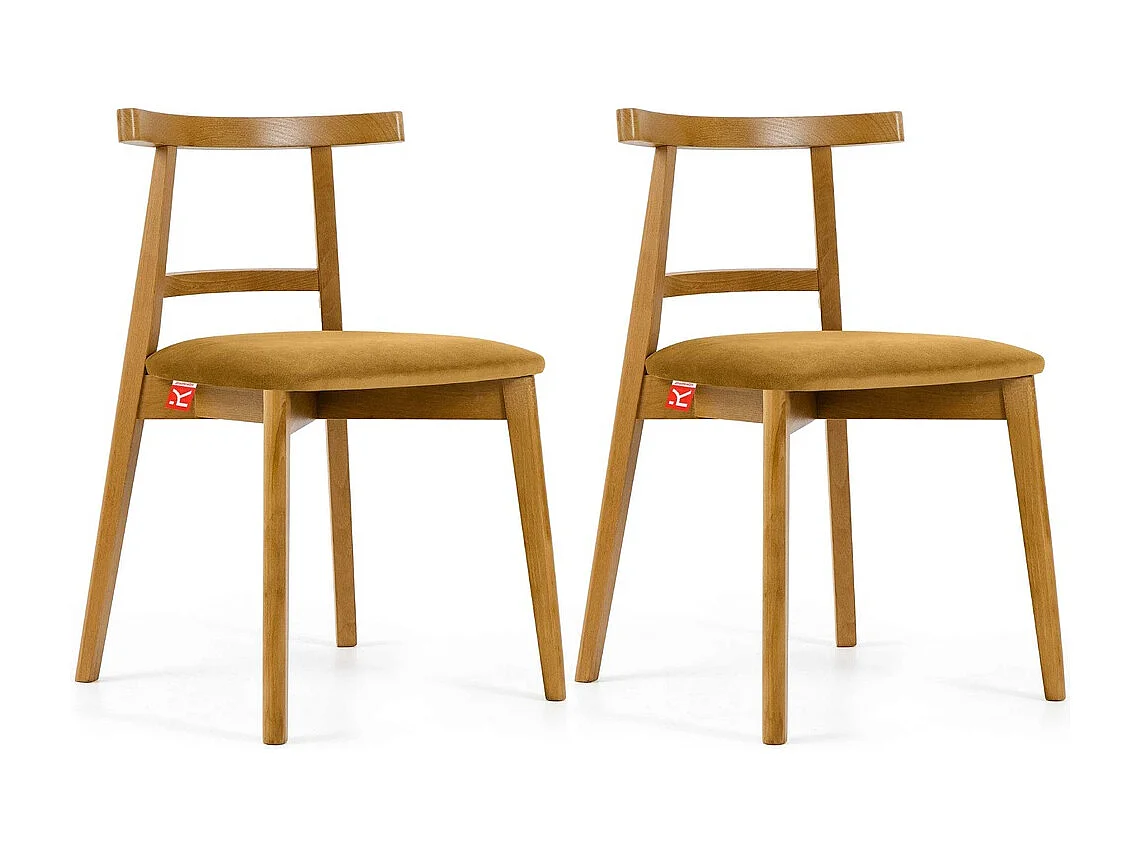 Chaises capitonnées VINIS (lot de 2)