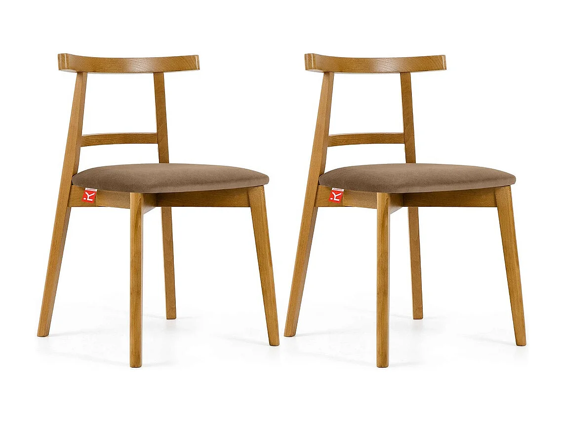 Chaises capitonnées VINIS (lot de 2)