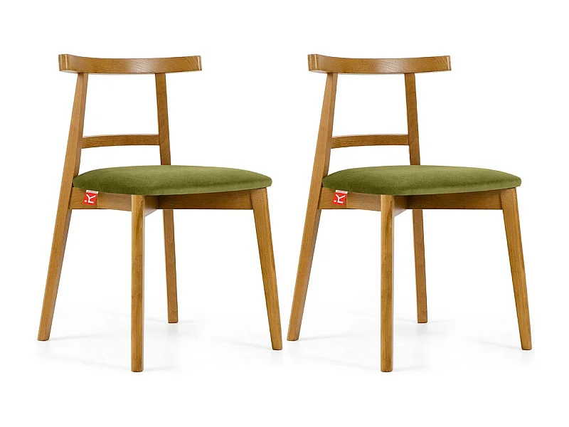 Chaises capitonnées VINIS (lot de 2)